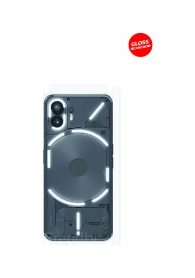 Nothing Phone 2 Arka Ve Yan Kaplama Koruyucu Hd Film