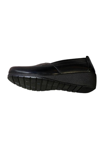 Fastbrandshoes Kadın İçi Dışı Deri Ayakkabı Siyah - 661461652 Siyah
