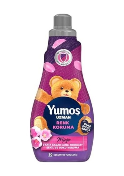 Uzman Konsantre Çamaşır Yumuşatıcısı Renk Koruma Kalıcı Koku 1200 Ml 50 Yıkama 1000'li Set