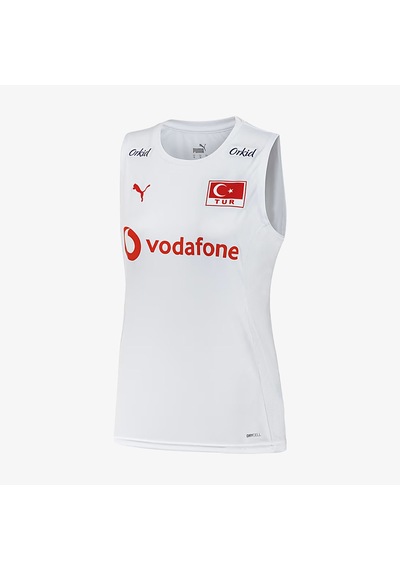 Puma Türkiye Voleybol Milli Takım Kadın Beyaz Forması - 706395 Beyaz