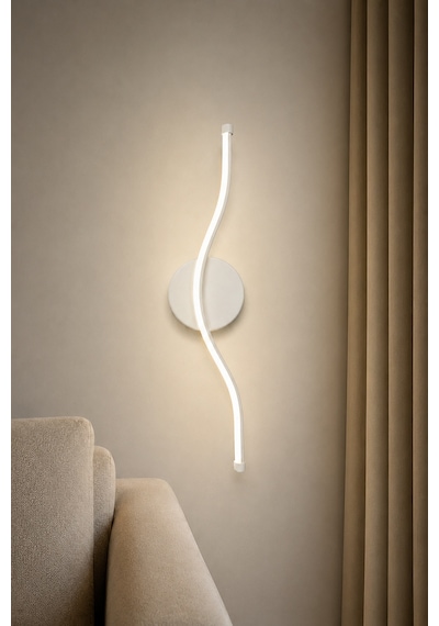 AvizeGO Vetro Modern Led Duvar Apliği Günışığı Beyaz
