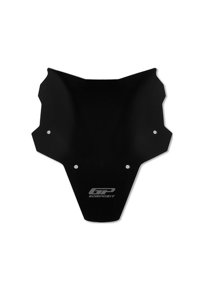GP Kompozit Honda CB750 Hornet 2025 Uyumlu Kısa Ön Cam Siyah 35 cm