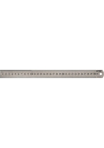 Bigpoint Çelik Cetvel 30 Cm Çok Renkli