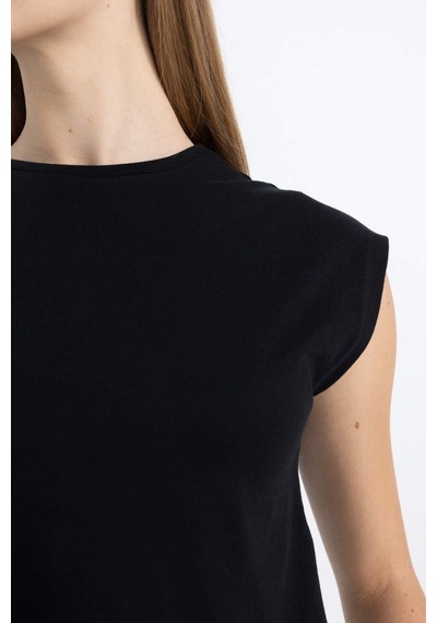 Defacto Coool Loose Fit Basıc Atlet C5338AX24SM Siyah