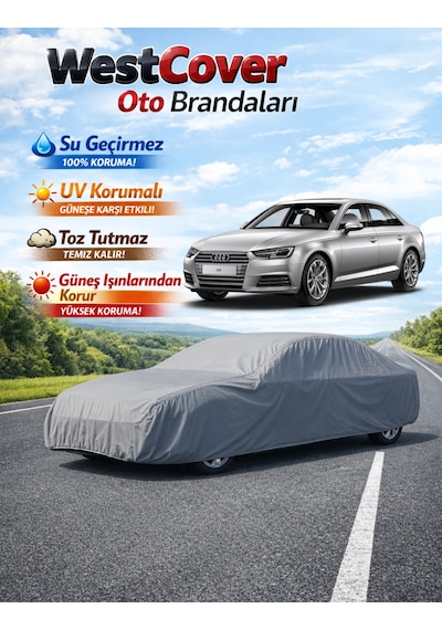 Audi A4 Sedan Uyumlu Oto Branda,su Geçirmez Çadır,araba Brandası