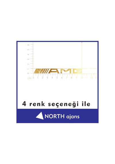 Altın Araç Sticker Etiketleri 10cm Model 60