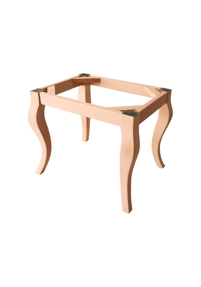 Gülormanürünleri Avangart Ahşap Ayak Kulaksız 20 Cm (4 Adet)