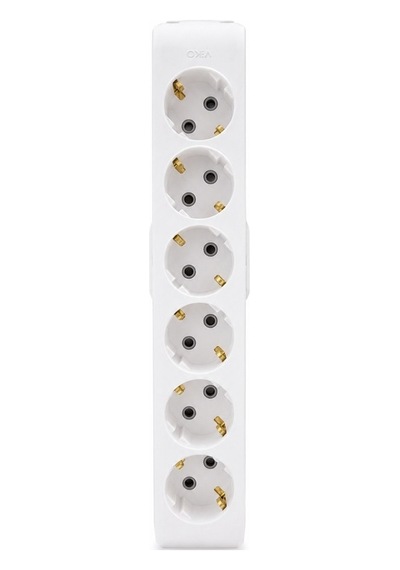 Viko Grup Priz Multi-let 6'lı Topraklı Çocuk Korumalı Klemens Bağlantılı Askı Aparatlı Kablosuz Tse Ce Belgeli  Viko By Panasonic Yok