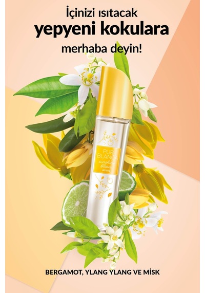 Avon Pur Blanca Sunshine Bloom Kadın Parfüm EDT 2 x 50 ML