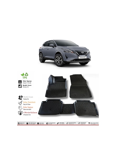Nissan Qashqai E-power 2024 Model 4d Havuzlu Paspas Nissan Qashqai E-power 2024 Model 4d Havuzlu Paspas