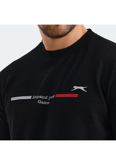 Slazenger BANDIT Erkek Siyah Tişört Slazenger BANDIT Erkek Siyah Tişört