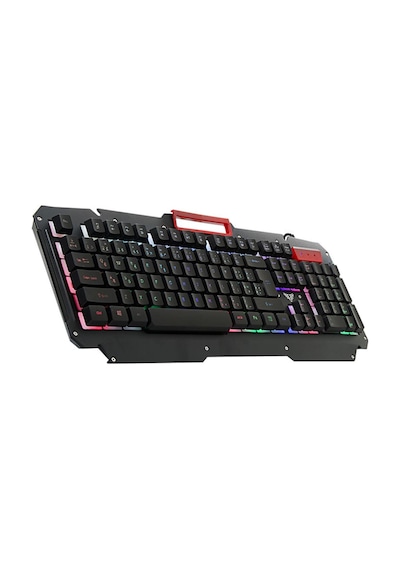 Everest KB-R800 METAFOR Usb Kablolu Gökkuşağı Aydınlatmalı Metal Yüzey Gaming Q Klavye