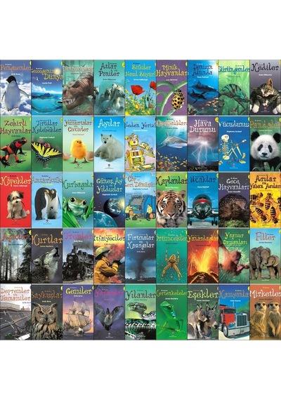 Tübitak Popüler Bilim Ilk Okuma Kitapları 45 Kitap Set (7+ Yaş)