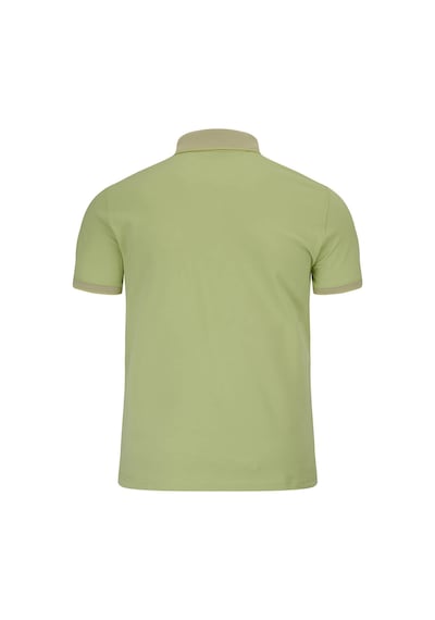 Hatemoğlu Yeşil Regular Fit Polo Yaka %100 Pamuk Tişört