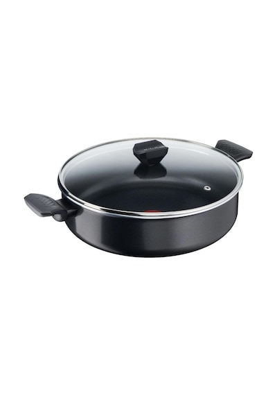 Tefal Titanyum 1X SimplyClean Difüzyon Tabanlı Kısa Tencere - 28 CM