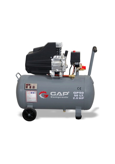 50 Lt 2 Hp Monofaze 220 V Hava Kompresörü Gap Gp 50