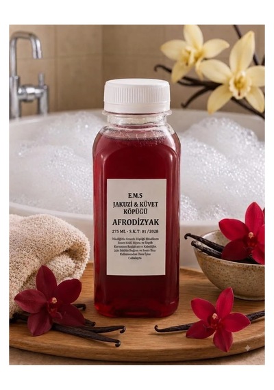 Afrodizyak Kokulu Aromaterapi Jakuzi & Küvet Köpüğü Banyo Duş Köpüğü 275 Ml. Karışık Meyve
