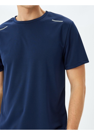 Koton Bisiklet Yaka Baskı Detaylı Kısa Kollu Basic Spor Tişört Lacivert 5sam10062nk Lacivert Koton Bisiklet Yaka Baskı Detaylı Kısa Kollu Basic Spor Tişört Lacivert 5sam10062nk Lacivert