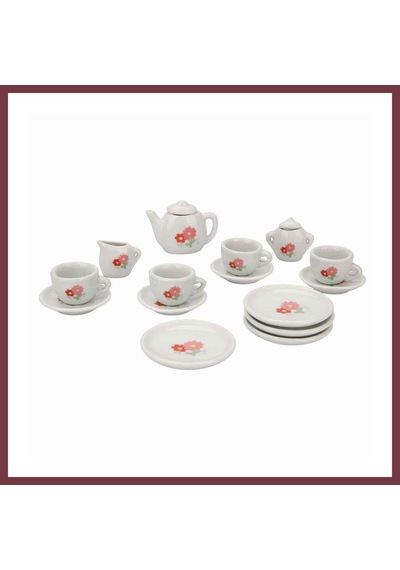 Storeşahin Porselen Çay Takımı 17 Parça 1 Adet Shn0720 Diğer