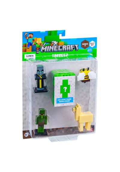 Minecraft 3d Toppeez 5'li Figür Seti Mc2240 Model 4