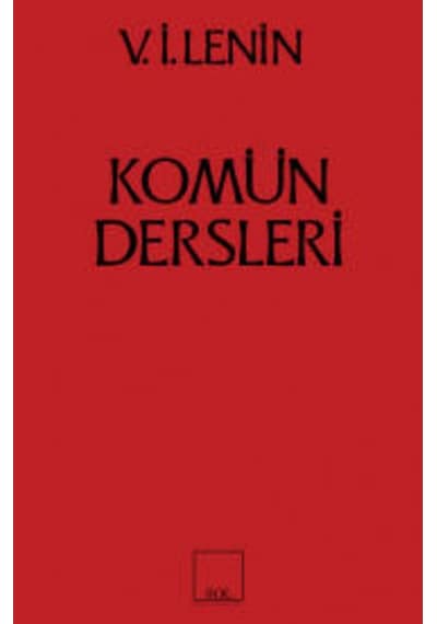 Komün Dersleri- Sol Yayınları