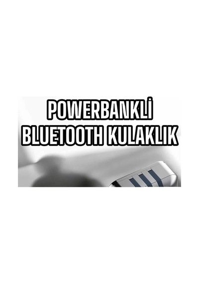 Yeni Nesil Powerbankli Bluetooth Bağlantılı Kablosuz Kulaklık Normal