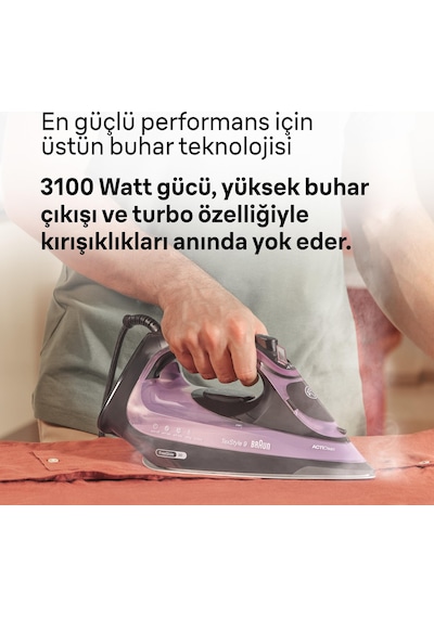 Braun Texstyle 9 SI9661VI 3100 W Buharlı Ütü