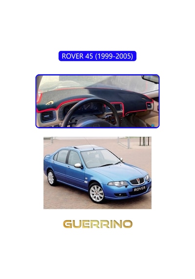 Rover 45 1999-2005 Torpido Koruma Halısı Mavi Kenar