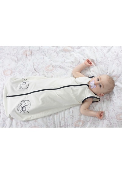 Shonadae Bebek Uyku Tulumu (6-9 Ay) Unisex Beyaz