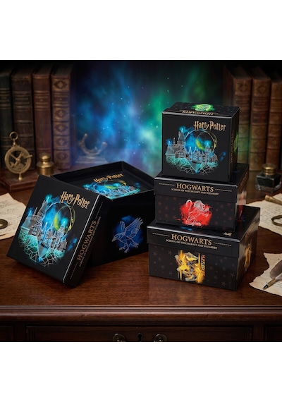 Bakgelal Harry Potter Hogwarts Lisanslı Dekoratif Saklama Kutusu Hogwarts Constellation Takımyıldızı Tasarımlı - 9018982248960