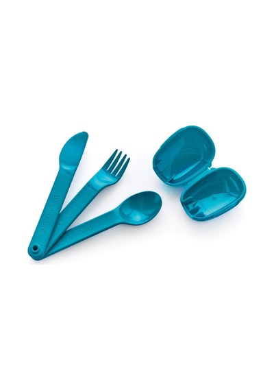 Tupperware Kapaklı Servis Seti Deniz Mavi
