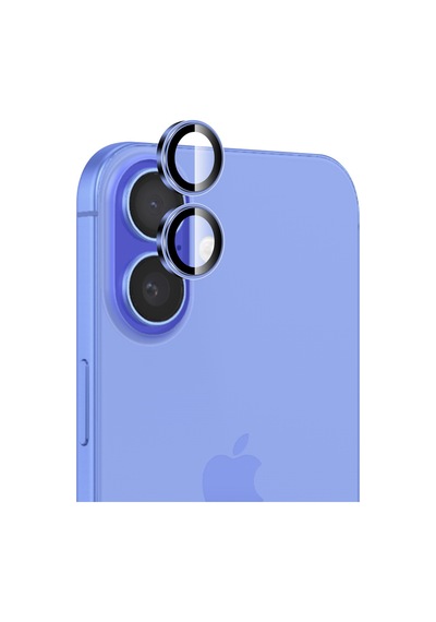 Bix Apple Uyumlu iPhone 16 / 16 Plus Lens Koruyucu Kamera Lensi 9h Gerçek Cam Crystal Ar+af Ultramarin Bix Apple Uyumlu iPhone 16 / 16 Plus Lens Koruyucu Kamera Lensi 9h Gerçek Cam Crystal Ar+af Ultramarin