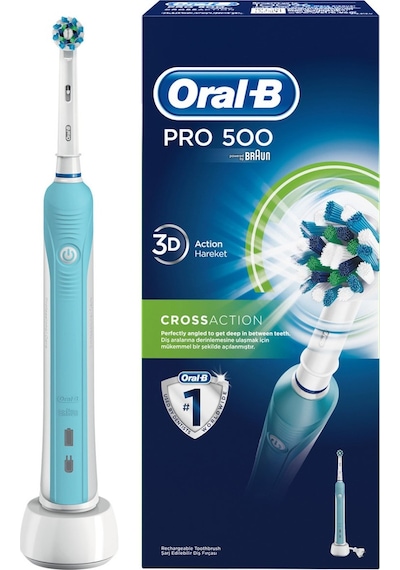 Oral-B Pro 500 D16 CrossAction Elektrikli Diş Fırçası