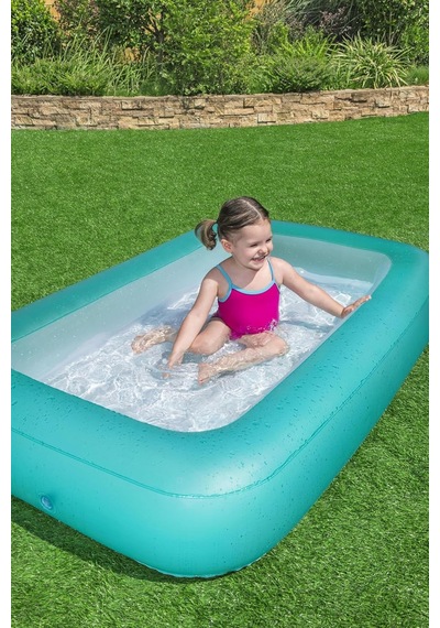 Bestway 65" X 41" X 10"/1.65m X 1.04m X 25cm Aquababes Pool Çok Renkli