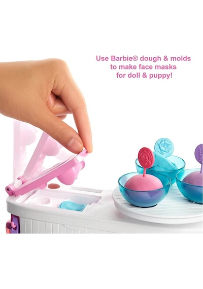 Barbie Yüz Bakımı Yapıyor Oyun Seti    Gjr84