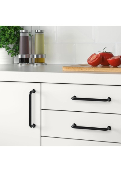Ikea Bagganäs 2'li Mobilya Kulpu 143 Mm Siyah