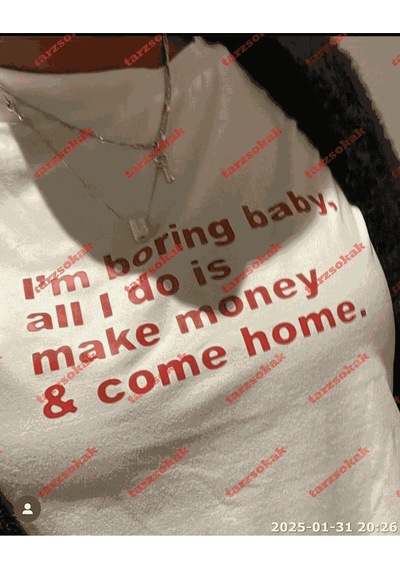 Slogan Unisex Yazılı Oversize Tshirt Twgwbr62 Beyaz
