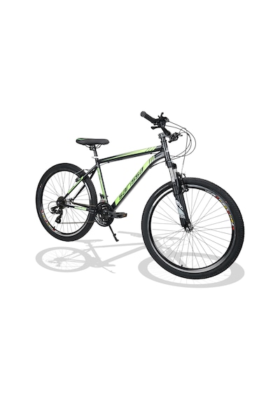 Sarissa Moon 26" Jant Mtb Ön Amortisörlü Shimano 21 Vites V Fren Dağ Bisikleti Siyah Yeşil