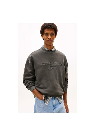 Tommy Jeans Erkek Sweatshirt-dm0dm22363 Siyah