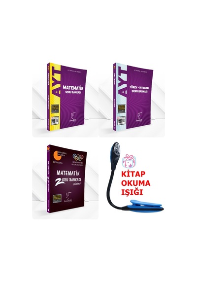 Karekök Ayt Sayısal Matematik Bankası Süper + Kitap Okuma Seti
