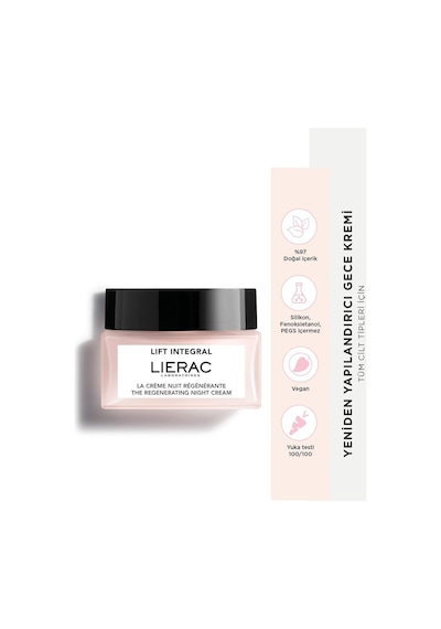 Lift Integral Night Cream Yeniden Yapılandırıcı Vegan Gül Yağı
