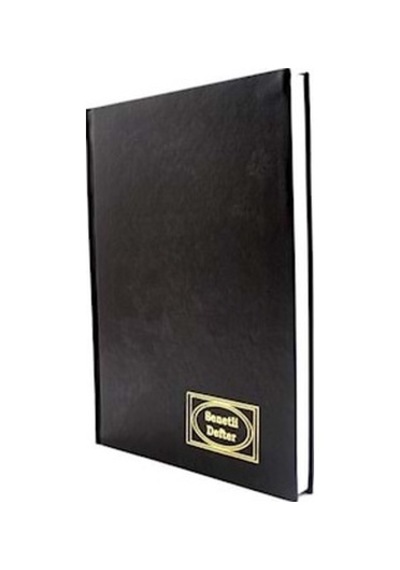 Dilman Senetli Defter - Ciltli Senet Defteri