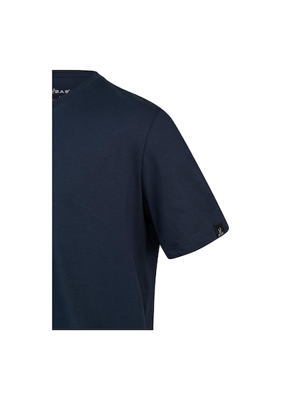 2as Alex Baskılı Erkek Sıfır Yaka T-shirt Lacivert