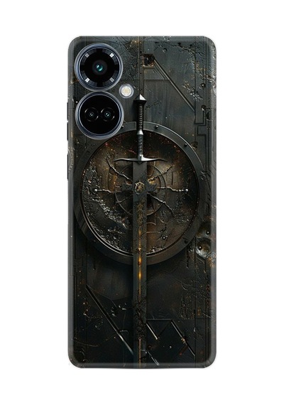 Tecno Camon 19 Pro Kılıf Boutique Baskılı Resimli Sword Pcode -051