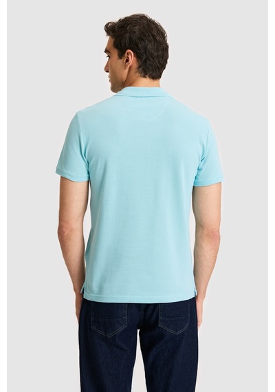 U.S. Polo Assn. U.s. Polo Assn. Erkek Aqua Tişört Basic 50322304-vr007