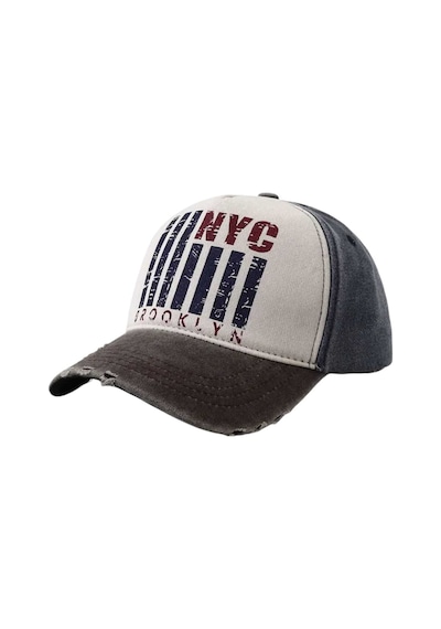 Tezzgelsin Unisex Eskitme Nyc Brooklyn Nakışlı Ayarlanabilir Beyzbol Kep Şapka Haki