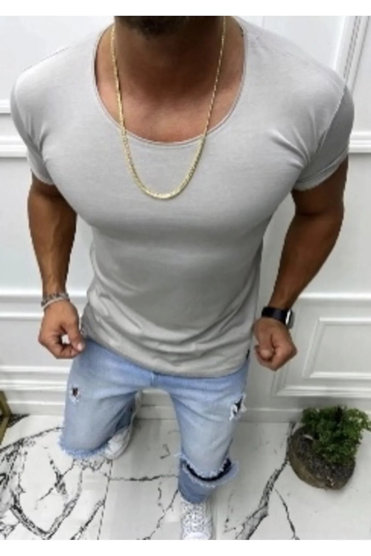 Erkek 4 Lü Paket Oval Yaka Açık Yaka Siyah Beyaz Koyu Gri Açık Gri Tişört T-shirt Siyah-beyaz-koyu Gri-açık Gri Erkek 4 Lü Paket Oval Yaka Açık Yaka Siyah Beyaz Koyu Gri Açık Gri Tişört T-shirt Siyah-beyaz-koyu Gri-açık Gri