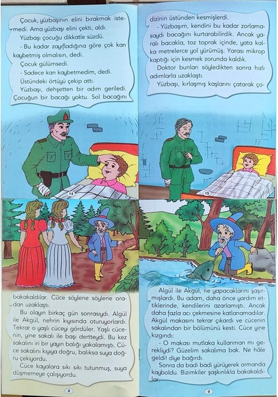 Gerçekçi Masallar Seti 1.sınıflar İçin Büyük Boy Resimli 5 Kitap