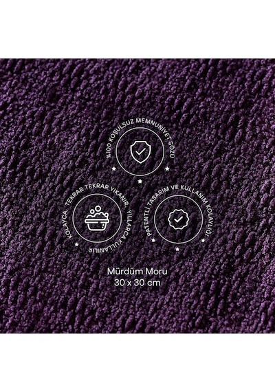 Tr Premium Mutfak Bezi Hasır Doku 30x30 Cm, Mikrofiber Temizlik Bezi, Yağ Ve Parmak İzini Yaymadan Toplar, Sadece Suy Genel