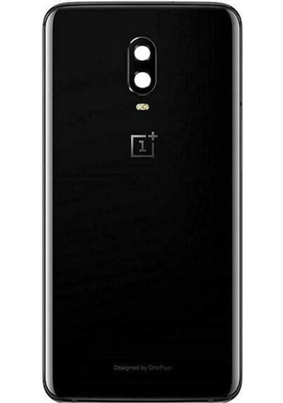 Oneplus 6T Arka Pil Batarya Kapağı Cam Kamera Lensli A6010 A6013S